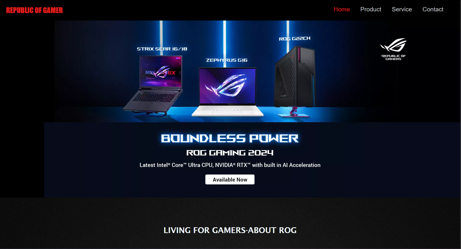 Rog Website